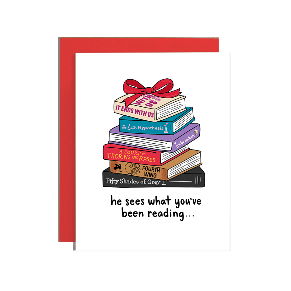 Spicy Books Holiday Card