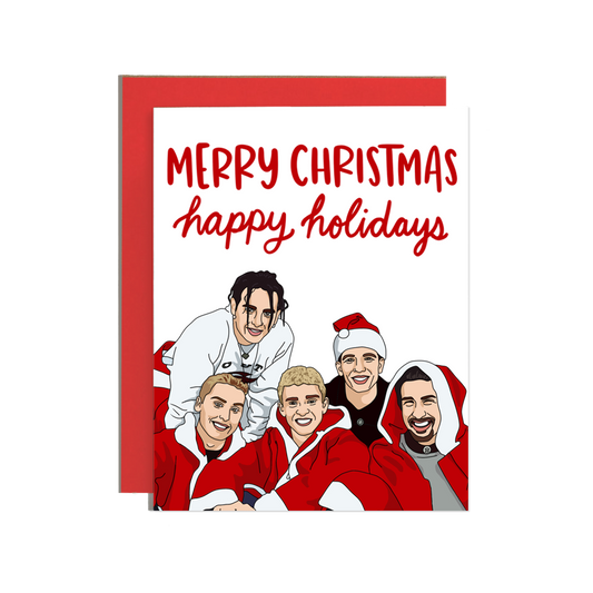 NSYNC Christmas Holiday Card