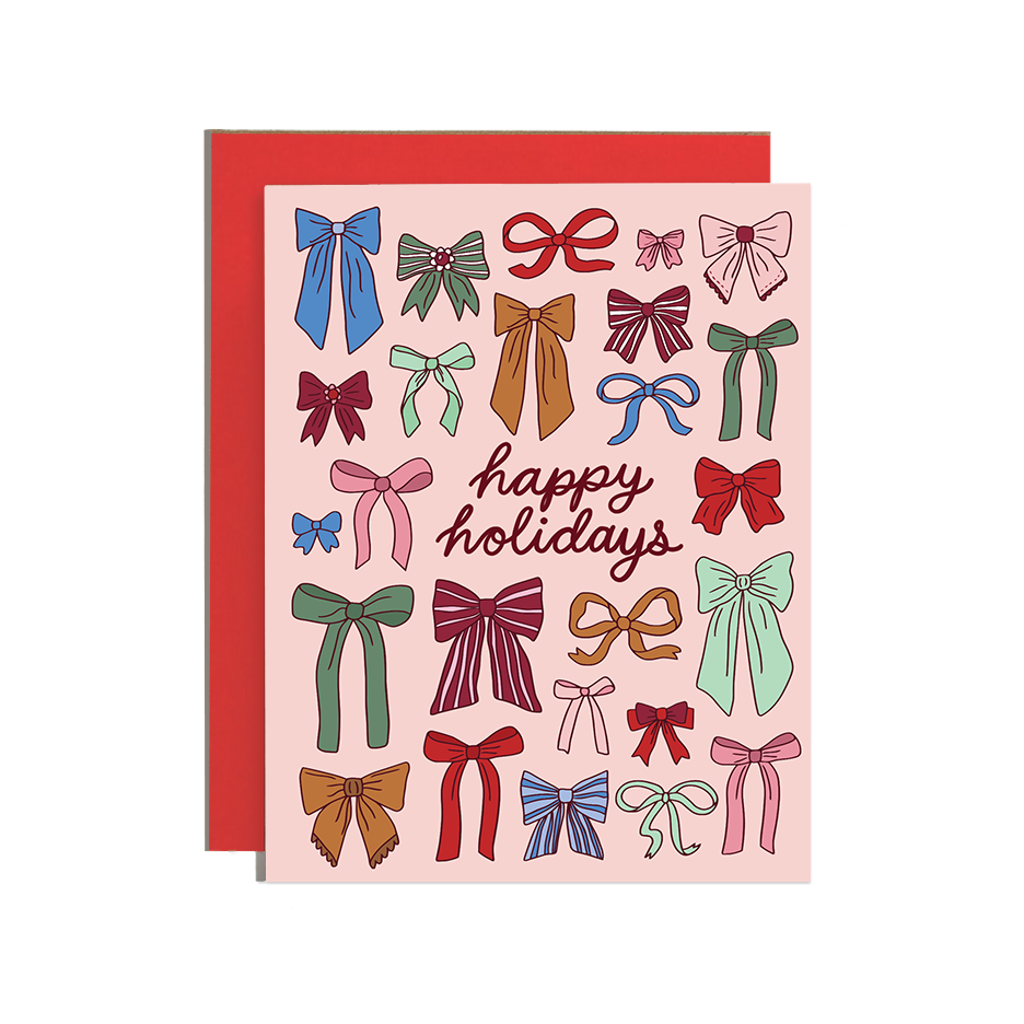 Bows Holiday Card