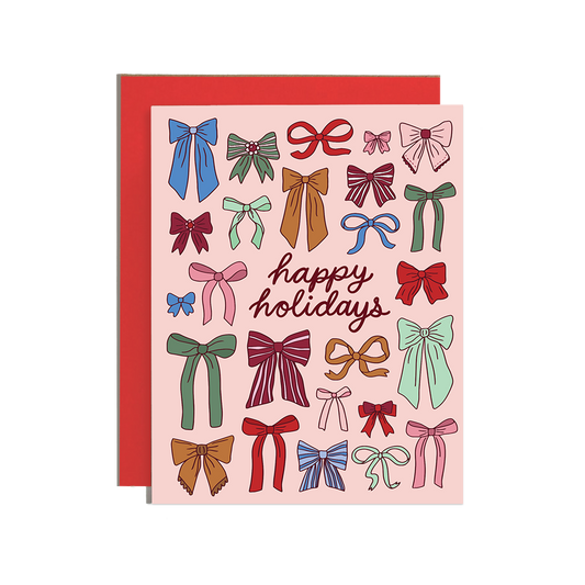 Bows Holiday Card