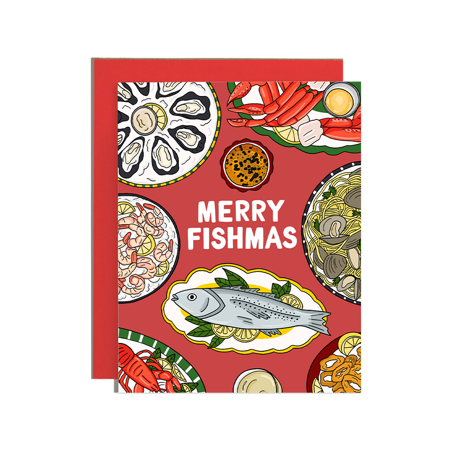 Merry Fishmas Holiday Card