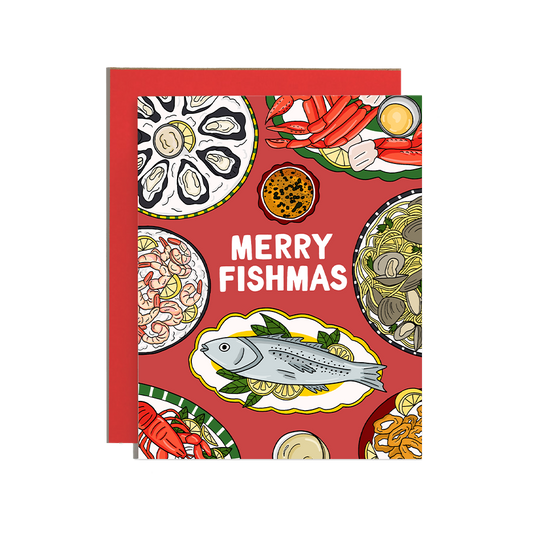 Merry Fishmas Holiday Card