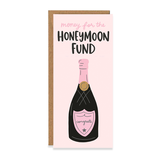 Money For The Honeymoon Money Holder Card