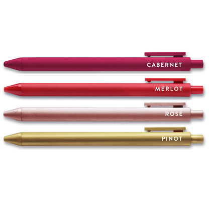 Wine Lovers Jotter Pen Set