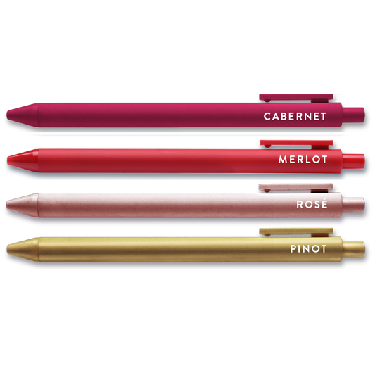 Wine Lovers Jotter Pen Set