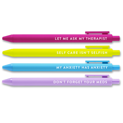 Always Anxious Anxiety Pen Set