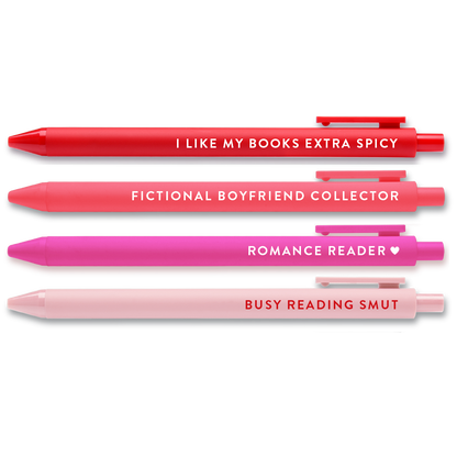 Romance Reader Pen Set