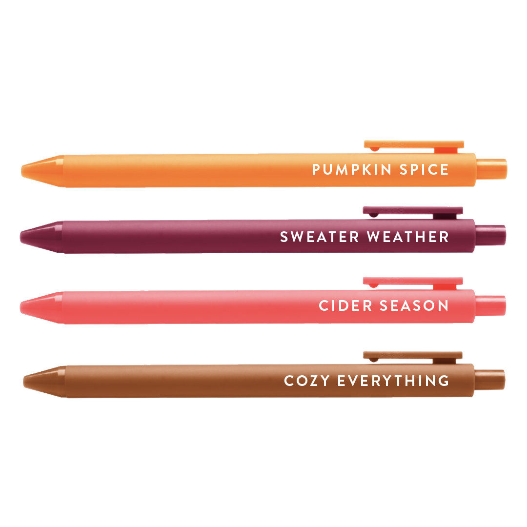 Fall Vibes Autumn Pen Set