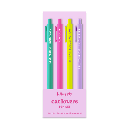 Cat Lovers Pen Set