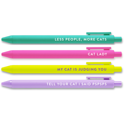 Cat Lovers Pen Set
