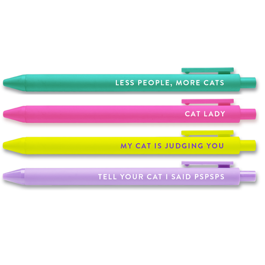 Cat Lovers Pen Set