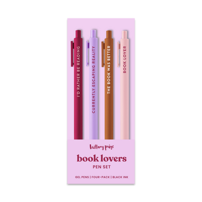 Book Lovers Pen Set