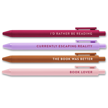 Book Lovers Pen Set