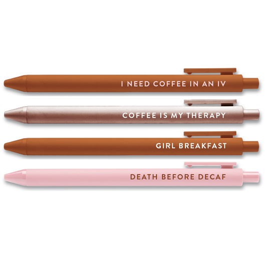 Coffee Lovers Pen Set