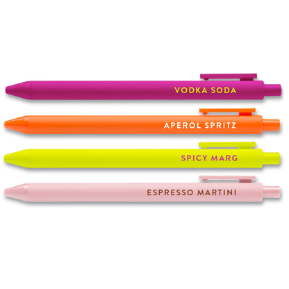 Cocktail Party Pen Set