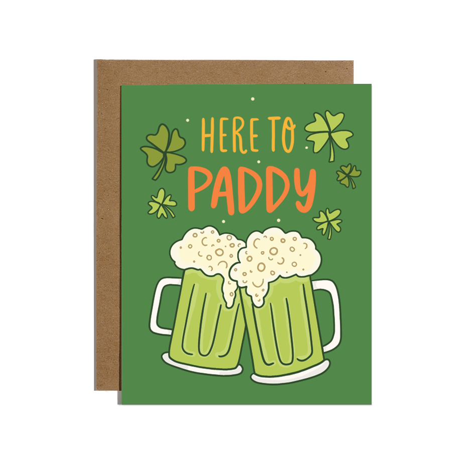 Here To Paddy St. Patricks Day Card