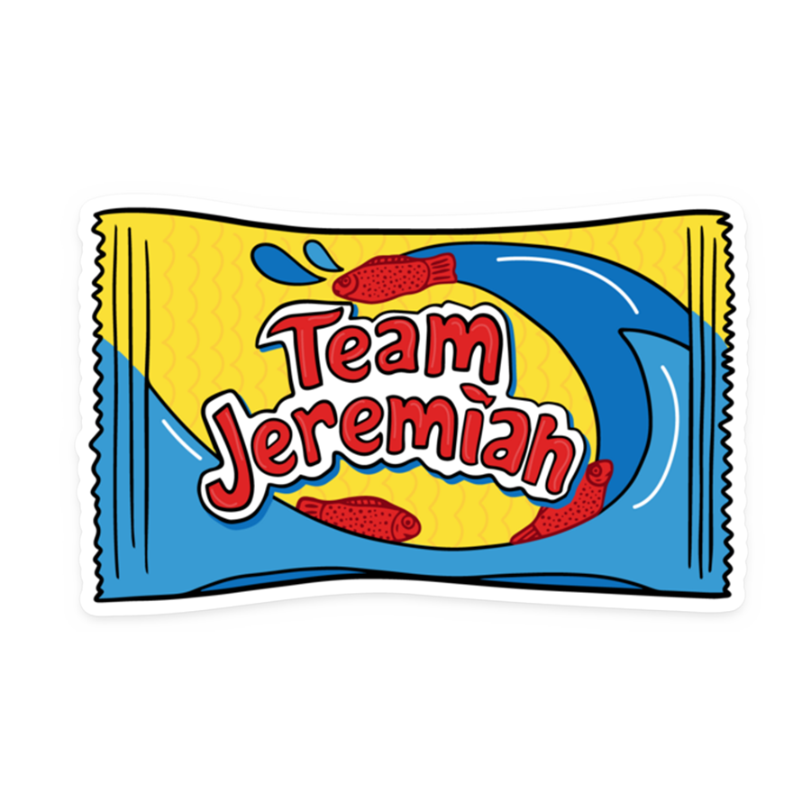 Team Jeremiah Sticker