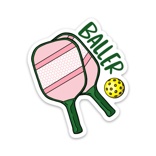 Pickleball Sticker