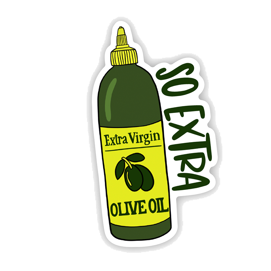 So Extra Virgin Olive Oil Sticker