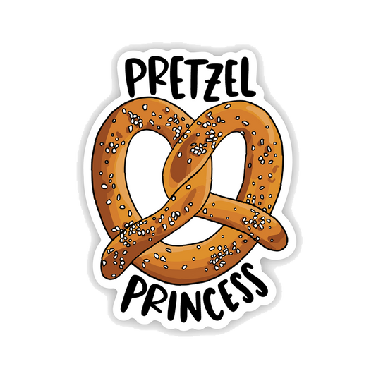 Pretzel Princess Sticker