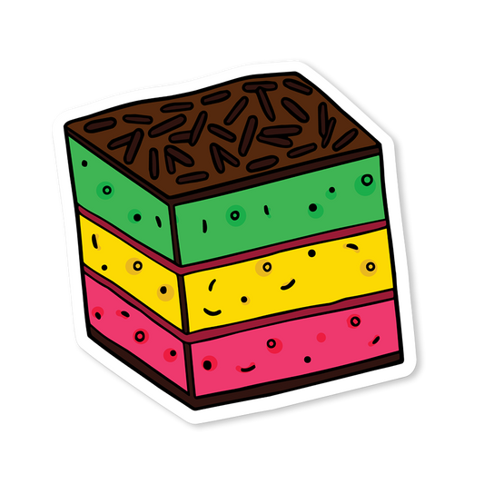 Italian Rainbow Cookie Sticker