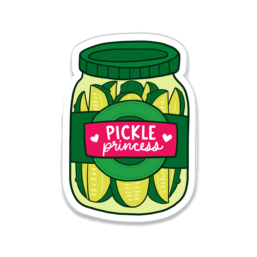 Pickle Princess Sticker
