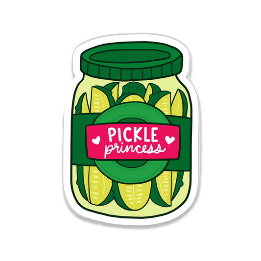 Pickle Princess Sticker