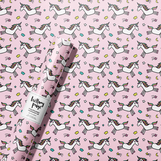 Unicorn Wrapping Paper