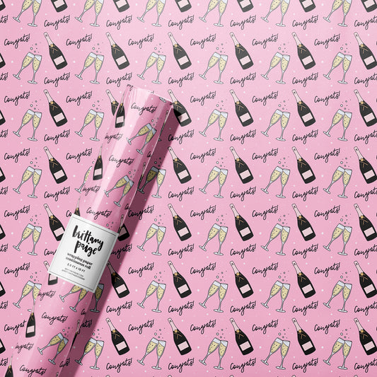 Congratulations Wrapping Paper