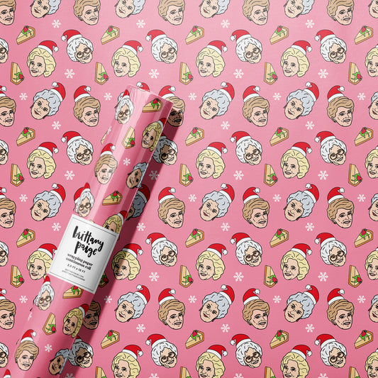 Bestie Holiday Wrapping Paper