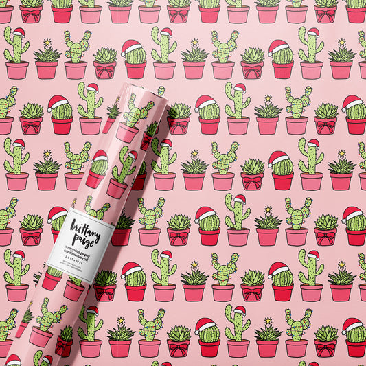Christmas Plants Holiday Wrapping Paper
