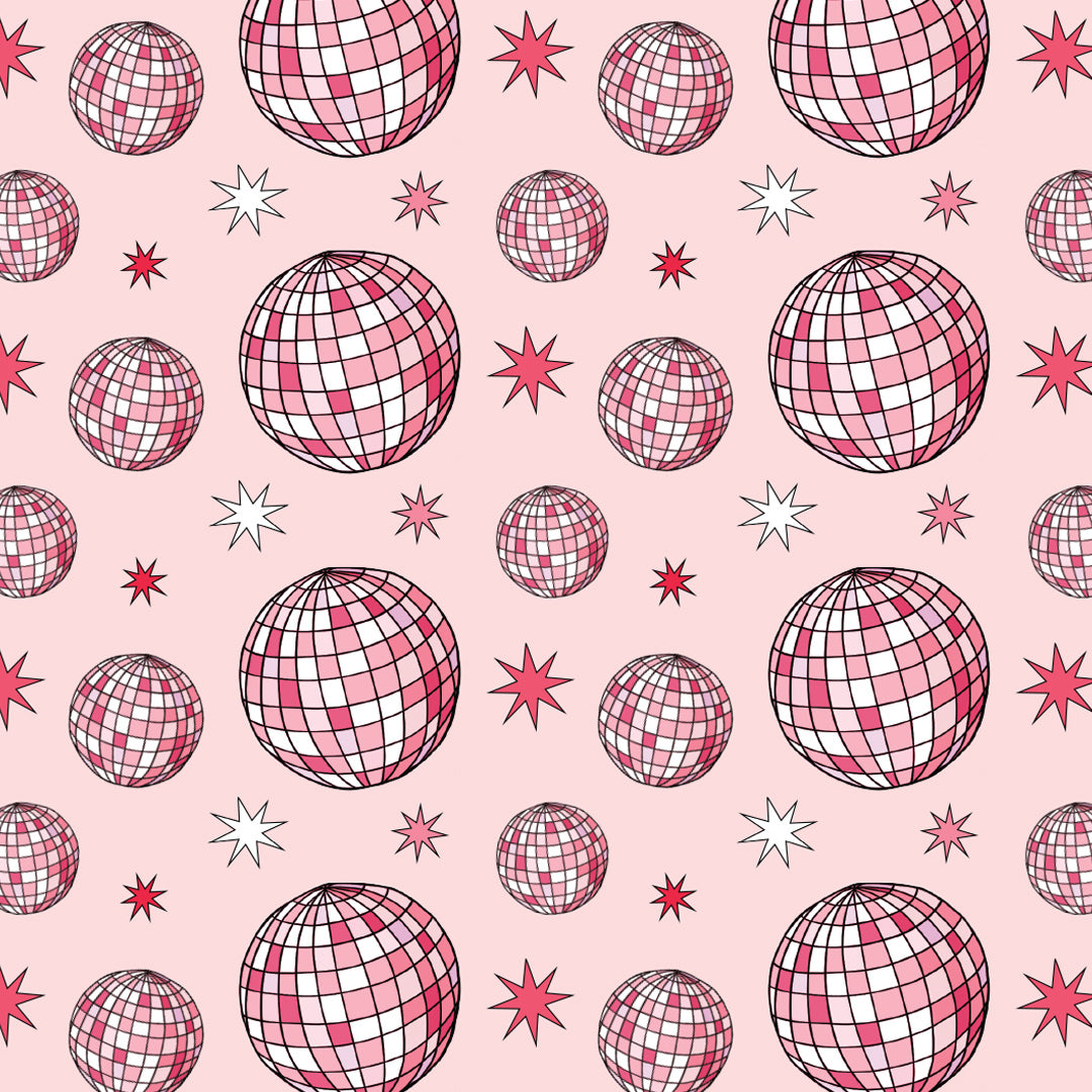 Disco Christmas Wrapping Paper