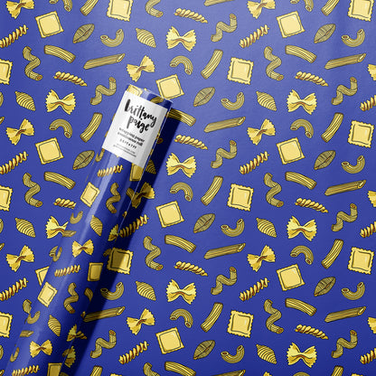 Pasta Shapes Wrapping Paper