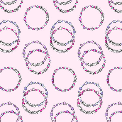 Birthday Friendship Bracelets Wrapping Paper