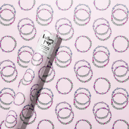 Birthday Friendship Bracelets Wrapping Paper