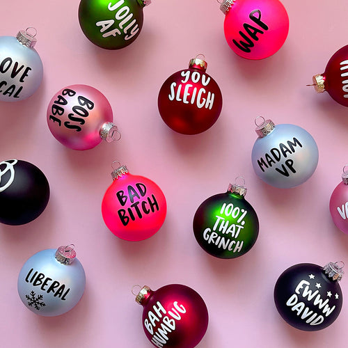 Bad Bitch Ornament