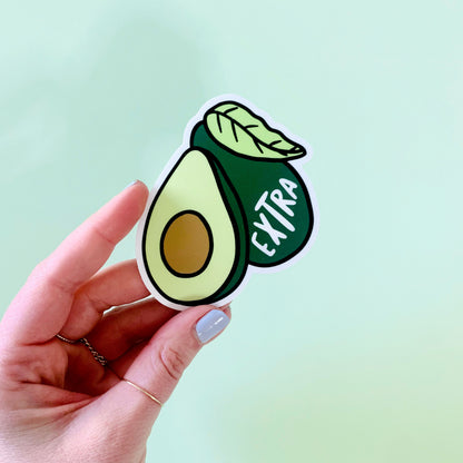 Avocado Extra Sticker