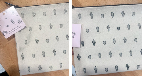 Mini Cactus Pouch *SLIGHT DEFECTS*