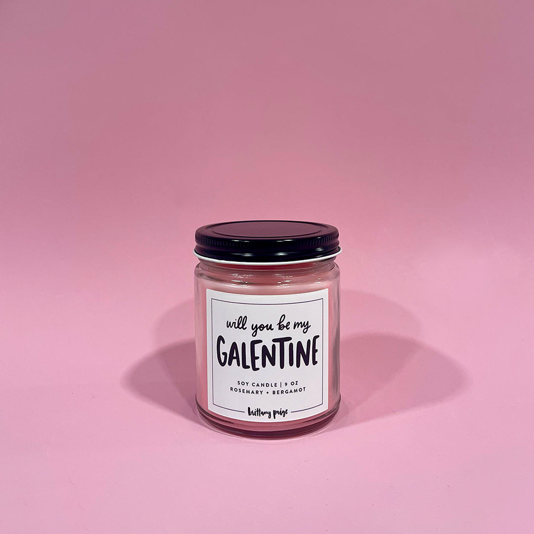 Will You Be My Galentine Candle