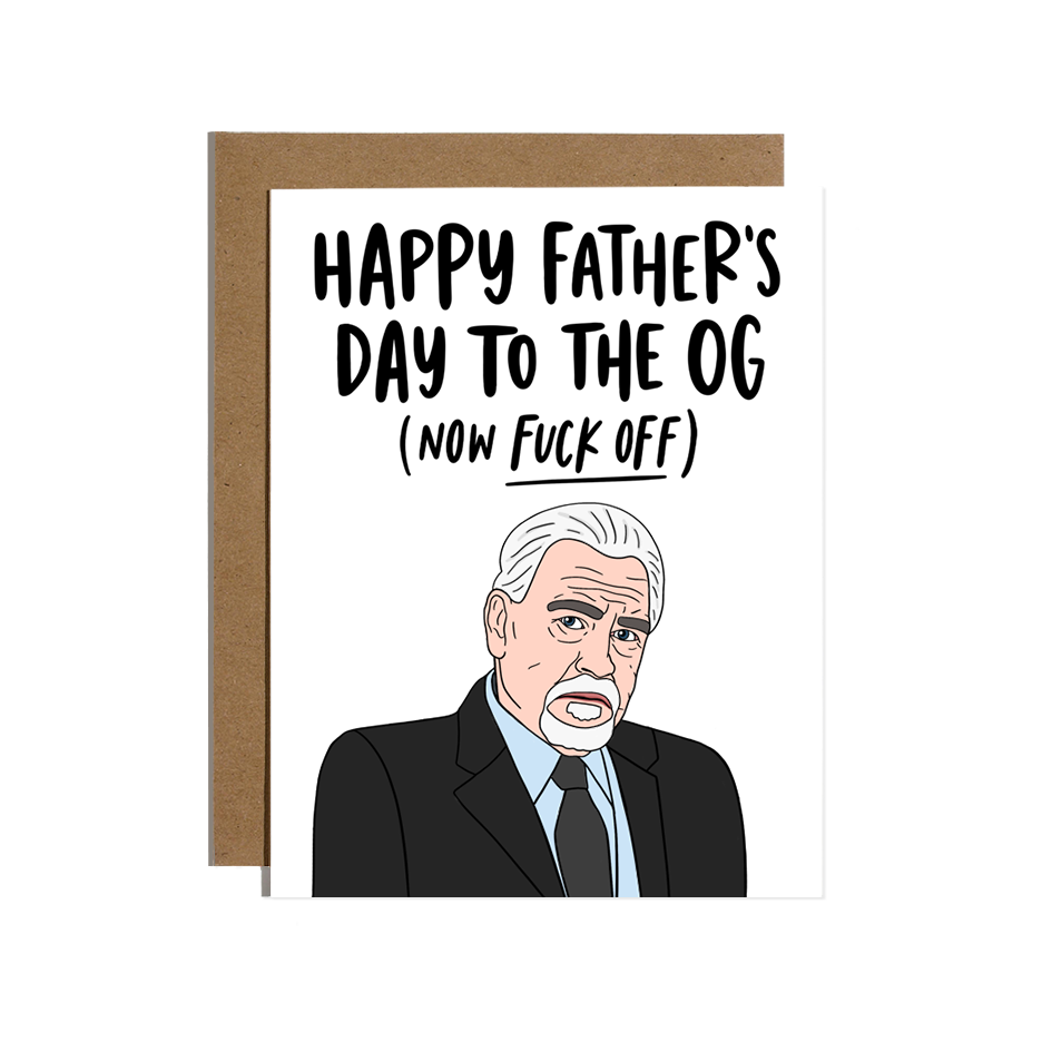 Logan Roy Father's Day Card