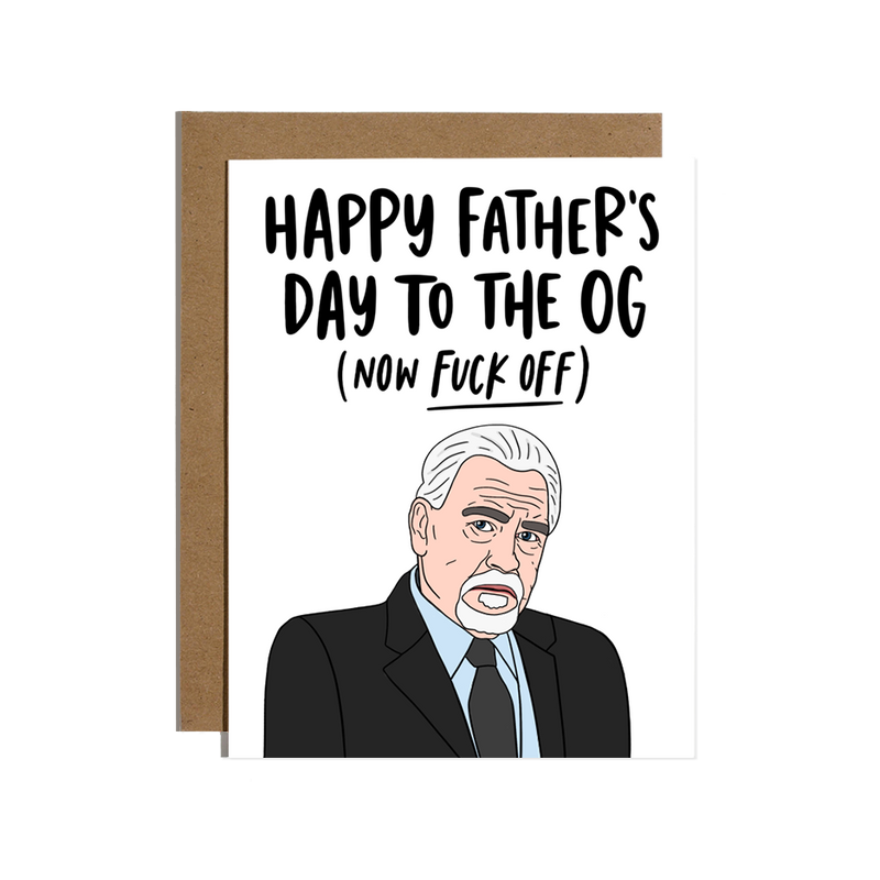 Logan Roy Father's Day Card