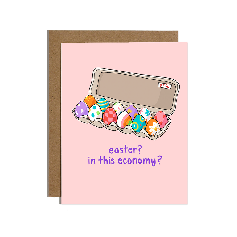 Easter Eggs In This Economy? Easter Card