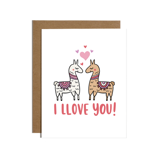 Llama Love You Card