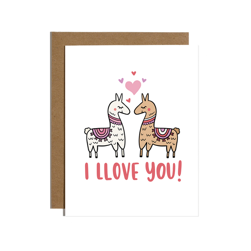Llama Love You Card