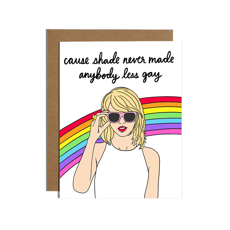 Taylor Pride Card