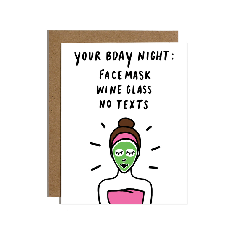 Your Bday Night Card