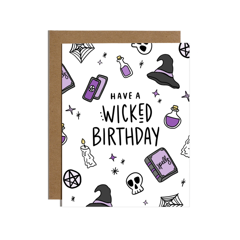 Have A Wicked Birthday Card