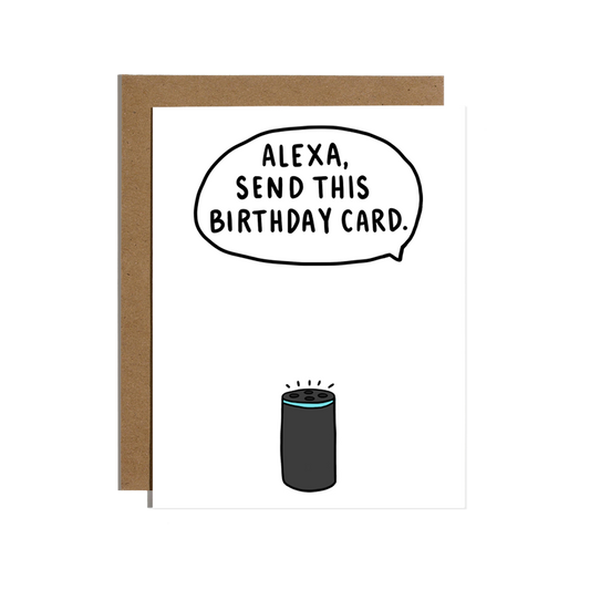 Alexa Send This Birthday Card