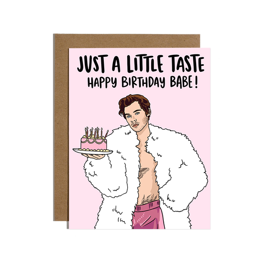 Harry Cake Birthday Card