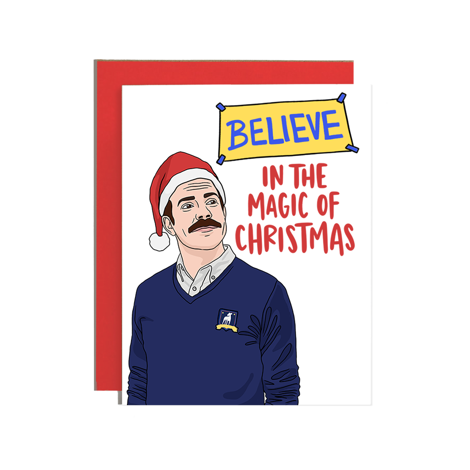 Believe in the Magic of Christmas Holiday Card